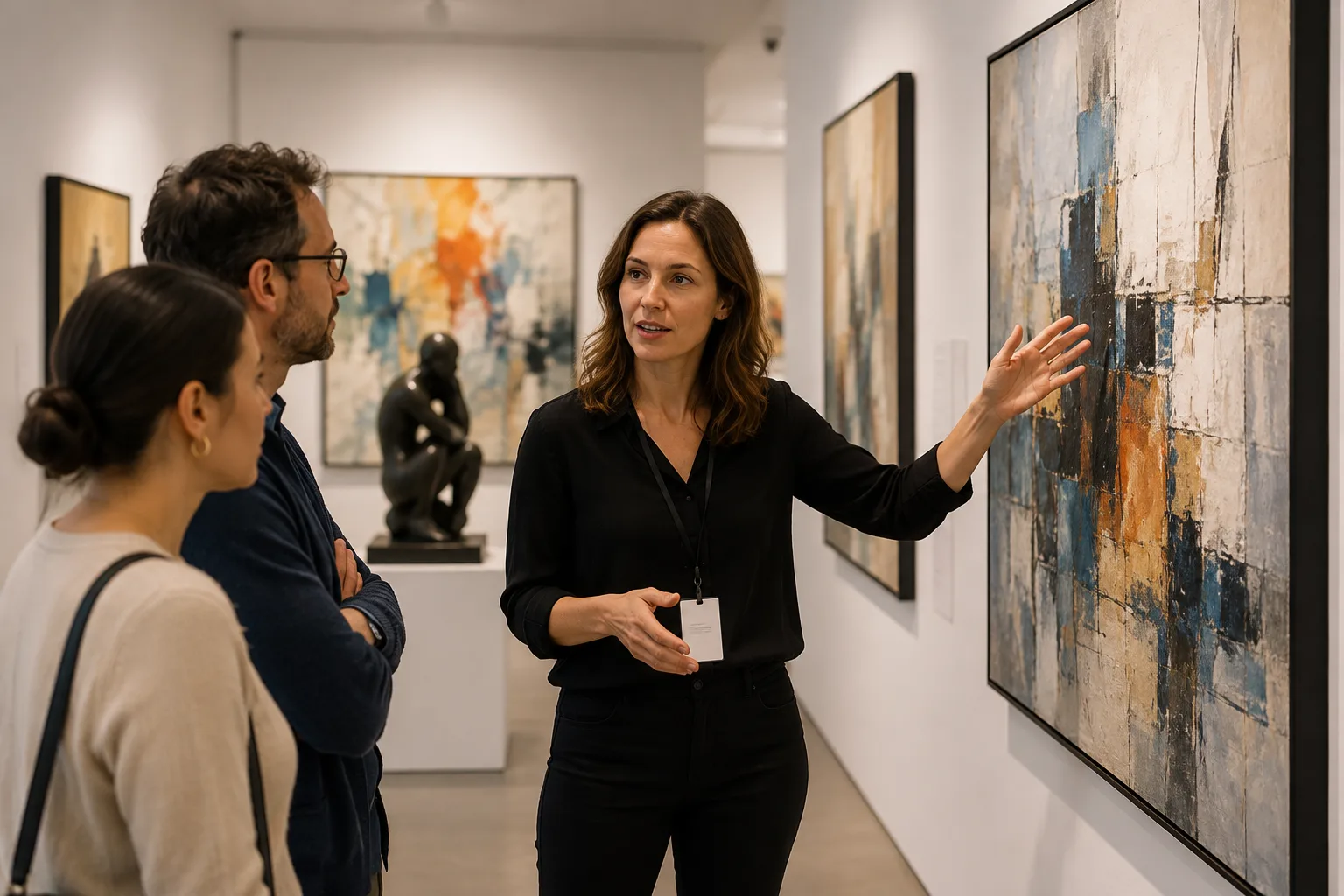 How artwork galleries work