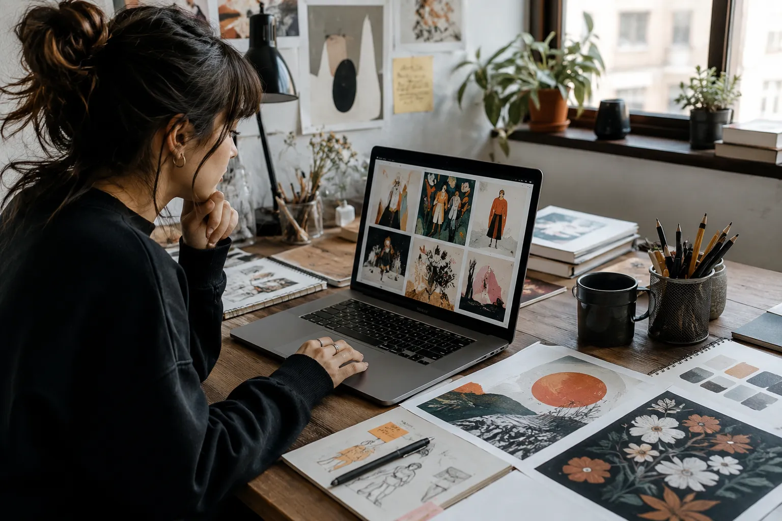 How to build a portfolio with no experience using personal art and design projects